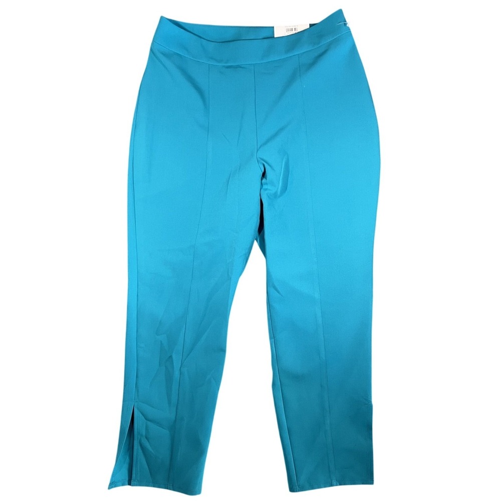 INC International Concepts Women's Size 12 Tapered Leg Pants Dreamy Aqua High‎